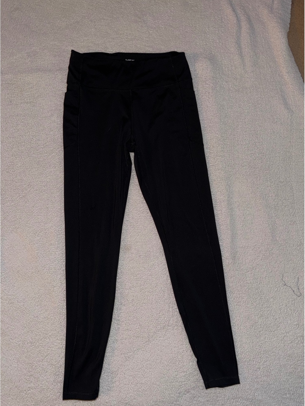 Victoria’s Secret VSX Black High-Waist Leggings – Size Large Long